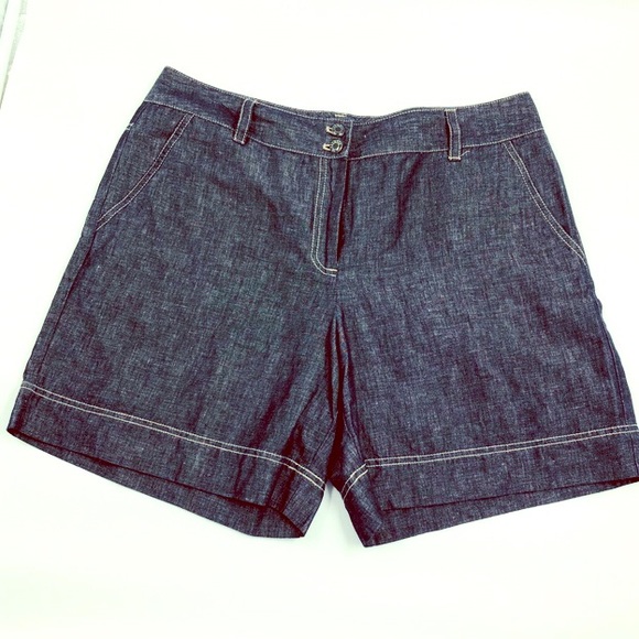 Talbots Pants - Talbots denim-like shorts.